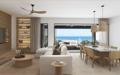 Bel Appartement avec Vue Panoramique sur l’Océan et la Montagne du Morne